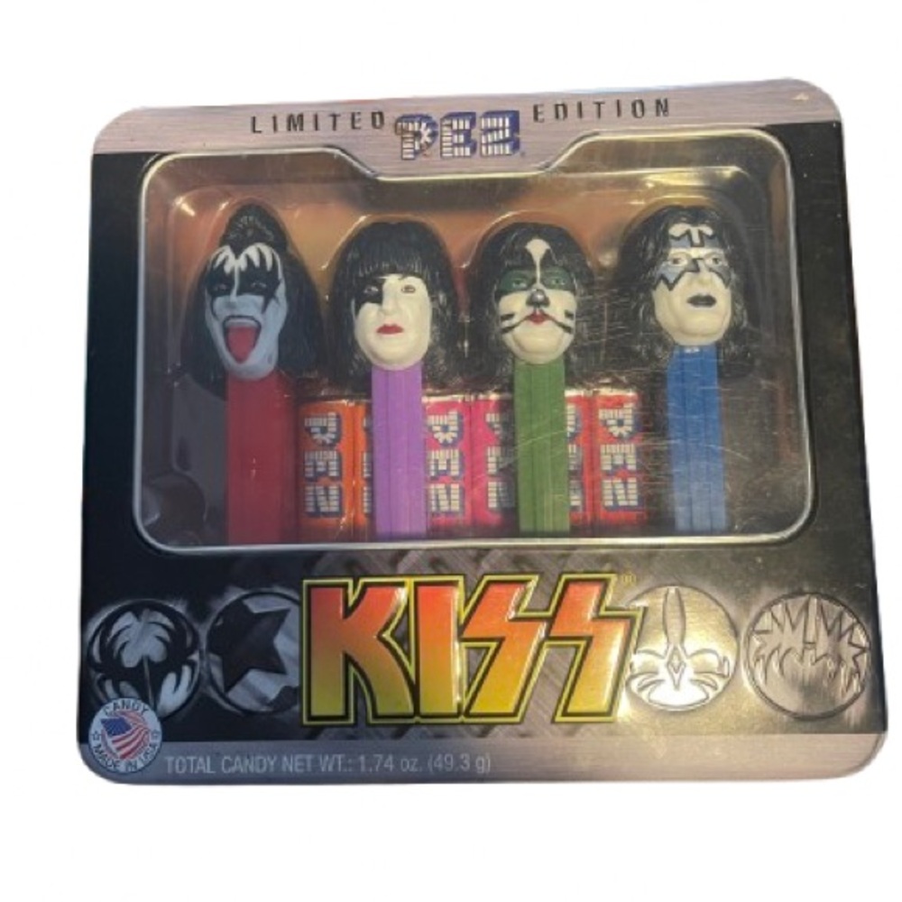 *RARE LIMITED EDITION* 

KISS Pez candy dispenser (Brand new never opened)